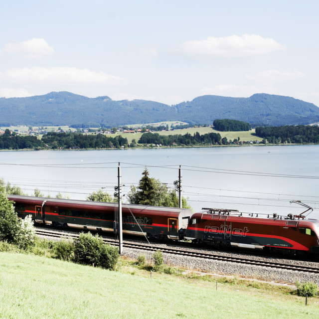 Mit der Bahn von der Schweiz nach Österreich