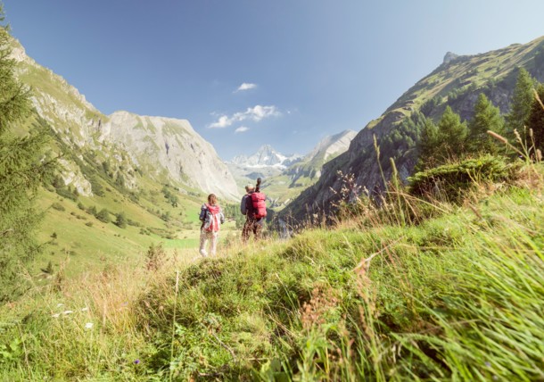 View of Grossglockner in Nationalpark Hohe Tauern