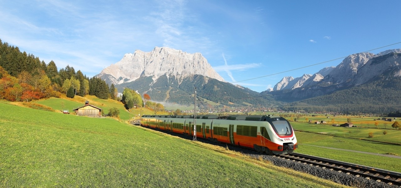 travel by train austria